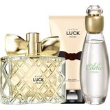 Avon Celebre Fresh Luck Kadın Parfüm ve 200ml Vücut Losyonu Paketi