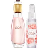 Avon Celebre Kadın EDT Parfüm ve Vücut Spreyi Seti - Çiçeksi ve Meyveli Aroma, 50 ml + 100 ml Özel Hediye Paketi