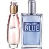 Avon Celebre Kadın Parfümü 50 ml ve Individual Blue Erkek Parfümü 100 ml Meyveli Koku Seti