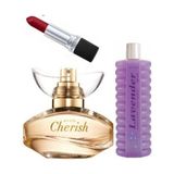 Avon Cherish Kadın Parfümü-Lavanta Banyo Köpüğü Mat Ruj Hediyeli