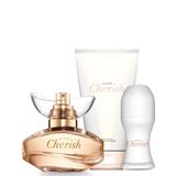 Avon Cherish The Moment Edp 50 ml Parfüm + Losyon + Rollon 3'lü Set