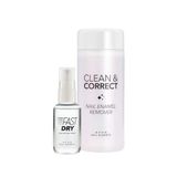 Avon Clean & Correct Oje Çıkarıcı ve Fast Dry Kurutucu Sprey Paketi