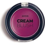 Avon Cream Blush Krem Allık 2.4 Gr Plum Pop Renkli Kremsi Yapı ile Kolay Uygulama
