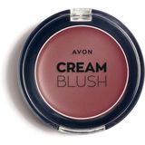 Avon Cream Blush Krem Allık 2.4 gr Soft Plum Renk Tonu ile Doğal Görünüm Sağlar