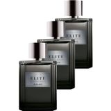 Avon Elite Gentleman In Black 3x75 ml EDT Erkek Parfüm
