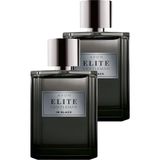 Avon Elite Gentleman In Black Erkek EDT Parfüm 75 ml Turunçgil Koku İkili Set
