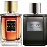 Avon Elite Gentleman In Black ve Absolute By Elite Gentleman Edt 75 ml Erkek Parfüm 8681298004677
