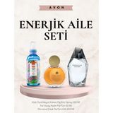 Avon Enerjik Aile Parfüm Seti 3’lü