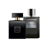 Avon Erkek Parfüm Seti Elite Gentleman In Black ve Little Black Dress 75 ml + 50 ml Akdeniz Esintisi