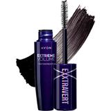 Avon Exxtravert Extreme Suya Dayanıklı Hacim Verici Volume Maskara Büyük Boy Brown Black - 1