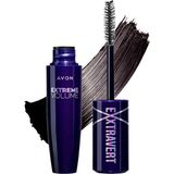 Avon Exxtravert Extreme Volume Maskara Hacim Verici Büyük Boy Kıl Fırça ile Etkili Uygulama - 1