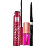 Avon Fan-Omenal Maskara Siyah Göz Kalemi ve Blossom Dudak Yağı Paketi - Renkli
