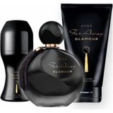 Avon Far Away Glamour EDP 50 ml Orjinal 3'lü Set Bayan Parfüm