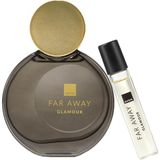 Avon Far Away Glamour Kadın EDP 50 ml + 10 ml Hediyelik Parfüm Seti Şık Tasarım