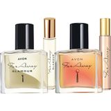Avon Far Away Glamour Kadın Parfüm Seti 30 ml + 10 ml EDP Hediyelik Paketi 50 ml