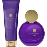 Avon Far Away Rebel Kadın Parfüm ve Vücut Losyonu Seti 50 ml EDP Lüks Hediyelik Paket