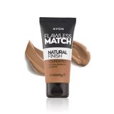 AVON Flawless Match Natural Likit Fondöten - 250N Cream Beige