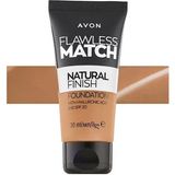 Avon Flawless Match Natural Likit Fondöten - 345N Soft Honey