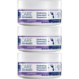 AVON Footworks Lavanta Özlü Gece Uygulanan Bakım Kremi 150ml Üçlü Paket