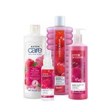 AVON Frambuaz ve Frenk Üzümü Kokulu Banyo Paketi ve Şampuan Seti
