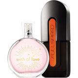 Avon Full Speed Erkek Parfüm ve Wish Of Love 125ml Kadın Parfüm Paketi