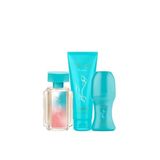 AVON Imari Free EDT Kadın Parfüm Hediye Seti, 50ml Parfüm + 50ml Deodorant + 125ml Vücut Losyonu