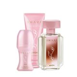 AVON Imari Naturelle Kadın Parfüm Rollon ve Vücut Losyounu Paketi