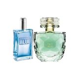 AVON Individual Blue 100 ml Erkek EDT + Eve Truth 50 ml Kadın EDP Parfüm Seti