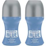 Avon Individual Blue 2x50 ml Erkek Roll-On Deodorant