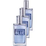 Avon Individual Blue EDT 100 ml Erkek Parfüm 3 Parça Çiçeksi Oryantal Koku