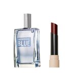 AVON Individual Blue EDT 100 ml Erkek Parfüm ve Avon Tinted Balm Renkli Dudak Balmı Plum 2li set