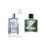 Avon Individual Blue Erkek Parfüm Edt 100 Ml Musk Metropolitano Edt 75Ml 2 Li Set