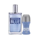 Avon Individual Blue Erkek Parfüm EDT 100 ML + Roll-on 50 ML