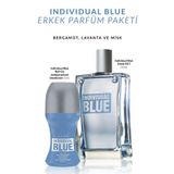 Avon Individual Blue Erkek Parfum Ve Rollon Ikili Set