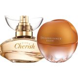 Avon Kadın Parfüm Seti: Cherish ve Incandessence Enjoy 100 ml Hediyelik Lüks Ambalaj