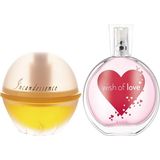 Avon Kadın Parfüm Seti: Incandessence Edp 50 ml ve Wish Of Love Edt 50 ml Odunsu Koku