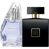 Avon Kadın Parfüm Seti Perceive ve Little Black Dress EDT 50 ml Hediyelik Şık Tasarım
