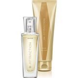 Avon Kadın Parfüm ve Vücut Losyonu Seti – Çekici Çiçeksi Koku, 30 ml Parfüm ve 125 ml Losyon, Şık Hediyelik Kutu