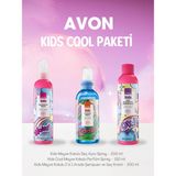 Avon Kids Cool 3'lü Çocuk Bakım Seti – Parfüm Sprey, Saç Açıcı Sprey, 2'si 1 Arada Şampuan