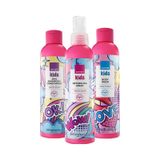 Avon Kids Meyve Kokulu Saç Kremi Şampuan Vücut Şampuanı Ve Saç Açıcı Sprey Seti