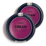 Avon Kremsi Allık - Plum Pop Ikili Set - Renkli