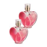 AVON Lov U Kadın Parfüm EDP 50 ml, İkili Set, Çiçeksi