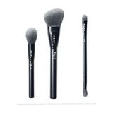 Avon Makyaj Fırça Seti Suya Dayanıklı Siyah Renkli Kullanım Kolaylığı Sağlar
