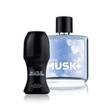 Avon Musk Air Erkek Parfüm ve Musk Instinct Erkek Rollon Seti