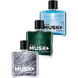 Avon Musk Erkek Parfüm Seti 75 ml Akdeniz Esintisi Kokusuyla Şeffaf Deodorant