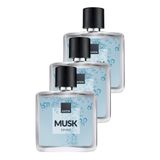 Avon Musk Exhale EDT 3x75 ml Erkek Parfüm