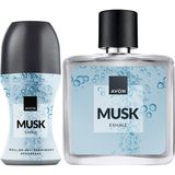 Avon Musk Exhale Erkek Parfüm ve Rollon Paketi - 75 ml