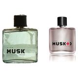 Avon Musk Fresh+Avon Musk Vulcain 2Li Erkek Set