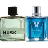 Avon Musk Fresh+Avon V For Victory 2Li Erkek Set