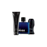 Avon Musk Intense Erkek Parfüm Rollon ve Attraction Tıraş Sonrası Jel Paketi 75 ml Edp